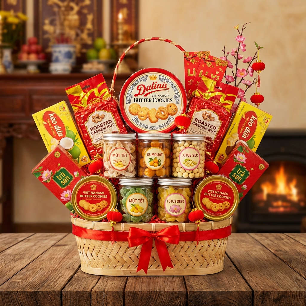 Giỏ quà truyền thống